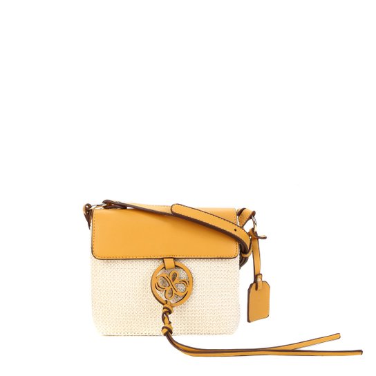 Bolsa Shoestock Crossbody SS Feminina - Mostarda