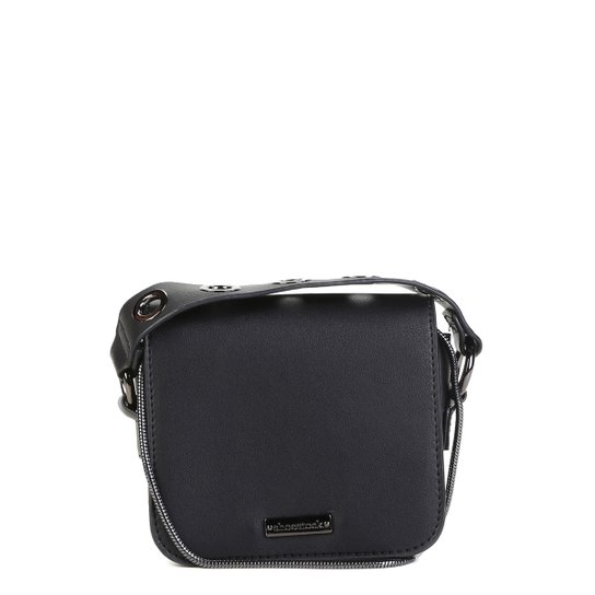 Bolsa Shoestock Mini Bag Tiracolo Metais Feminina - Preto
