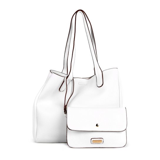 Bolsa Shoestock Shopper Floater Feminina - Branco