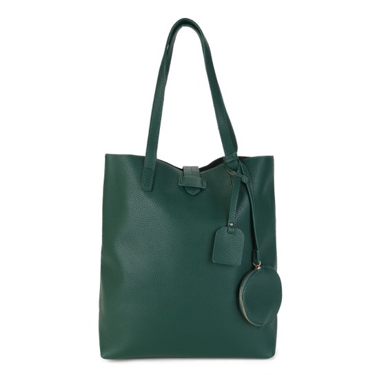 Bolsa Shoestock Shopper Note Feminina - Verde