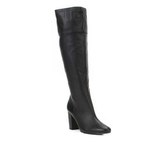 Bota Shoestock To The Knee Boot - Preto