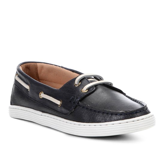 Mocassim Shoestock Dockside - Azul