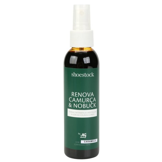 Renova Camurça e Nobuck Shoestock 150ml - Caramelo