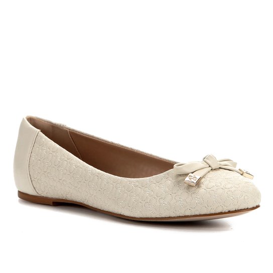 Sapatilha Shoestock Couro Crazy For - Off White