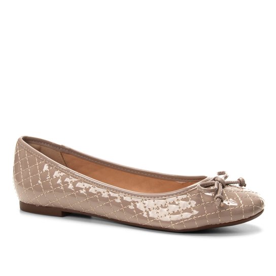 Sapatilha Shoestock Matelassê Feminina - Cinza
