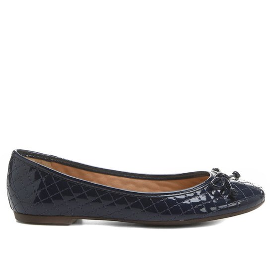 Sapatilha Shoestock Matelassê Feminina - Marinho