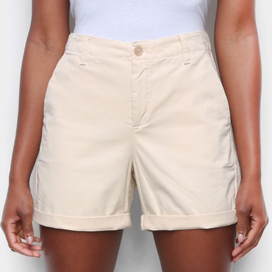 Bermuda Sarja GAP Chino Dobra Feminina