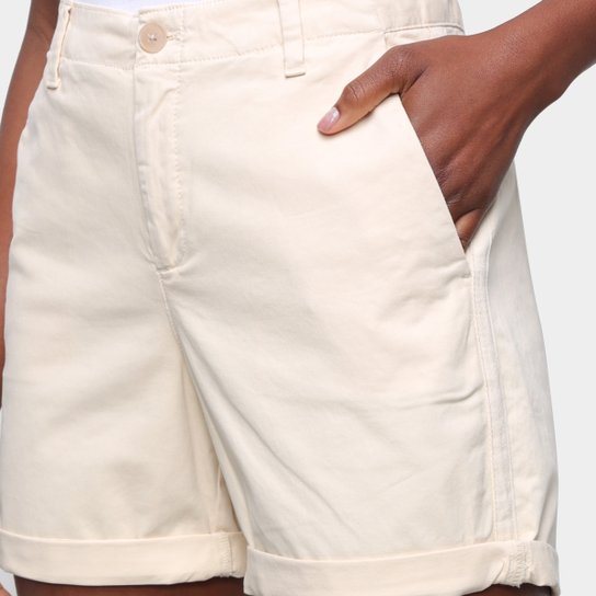 Bermuda Sarja GAP Chino Dobra Feminina