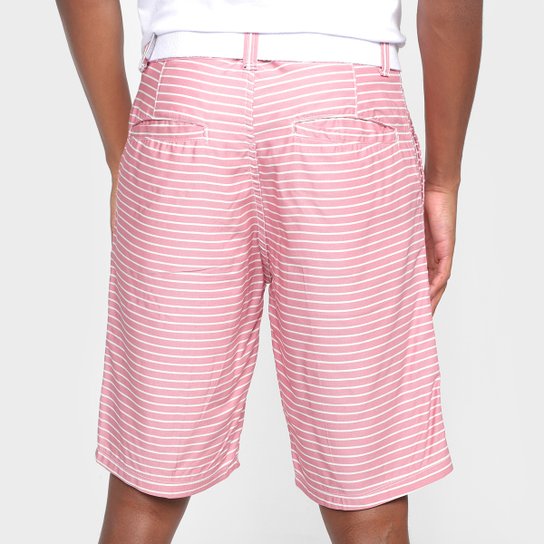 Bermuda Sarja Terminal Listrada Com Cinto Masculina