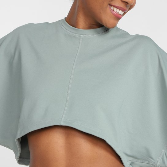 Blusa Cropped Adidas Yoga Studio Feminino