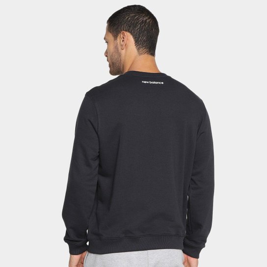 Blusa Moletom São Paulo New Balance Manga Longa Masculina