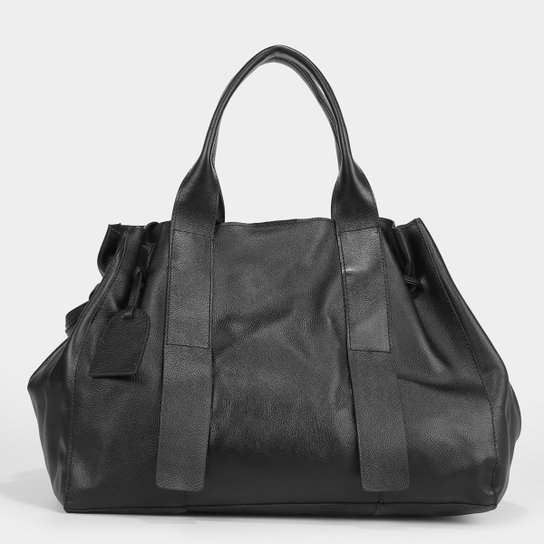 Bolsa Couro Shoestock Tote Desestruturada Feminina