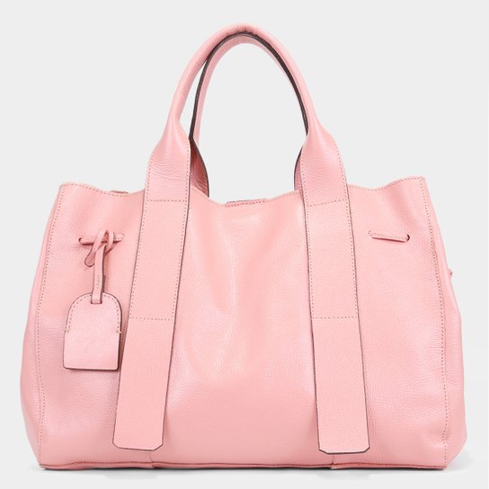 Bolsa Couro Shoestock Tote Desestruturada Feminina