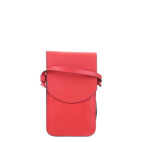 Bolsa Couro Shoestock Touch Screen Feminina - Vermelho
