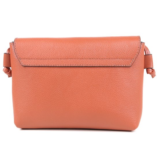 Bolsa Couro Shoestock Transversal Ingrid Feminina - Caramelo