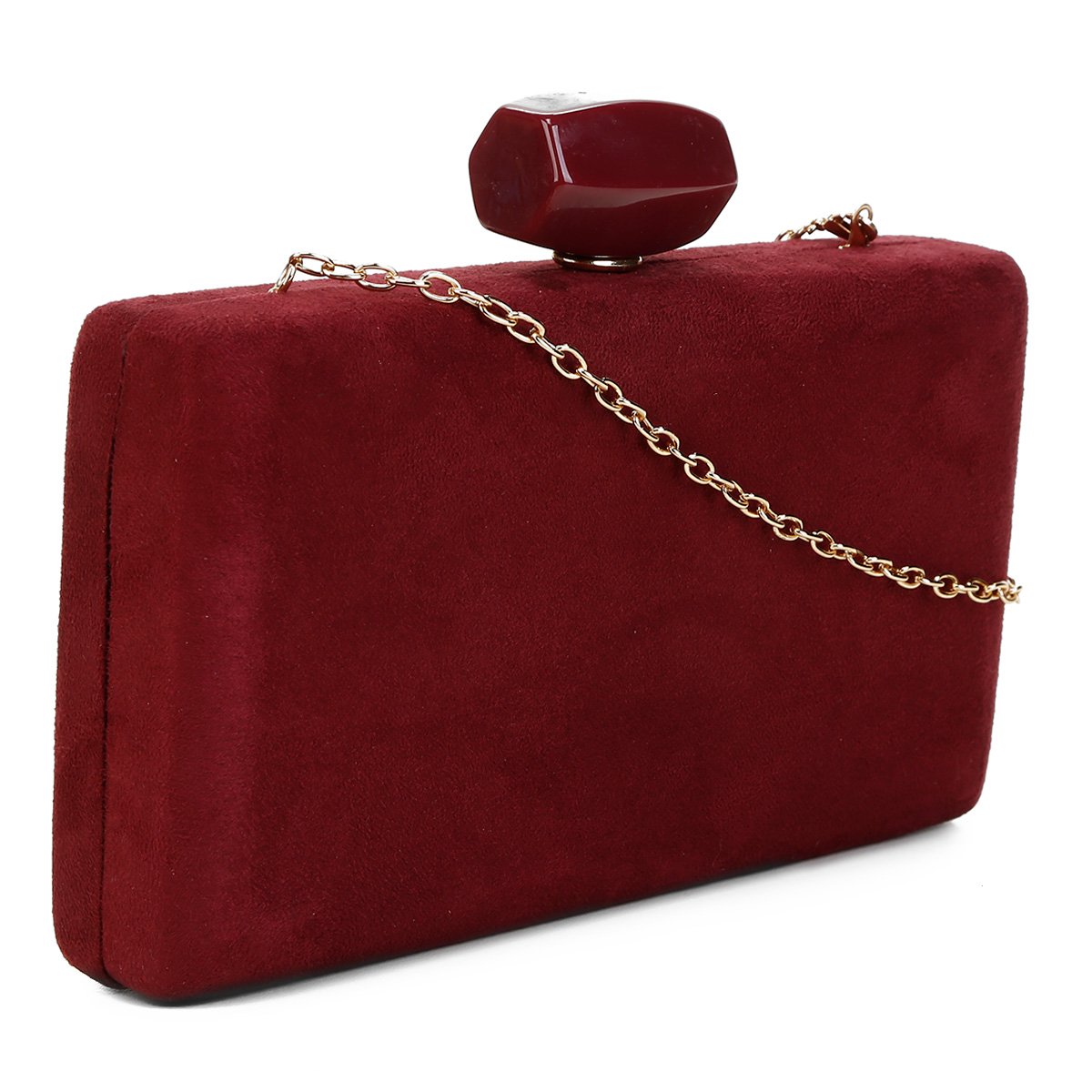 suede evening bolsa