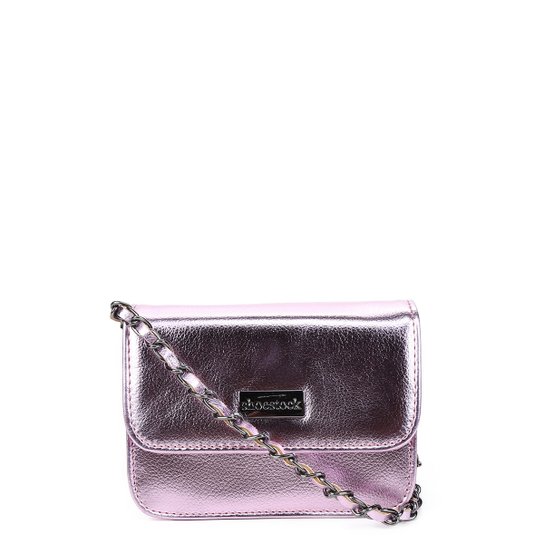 Bolsa Shoestock Crossbody Média Feminina - Rosa