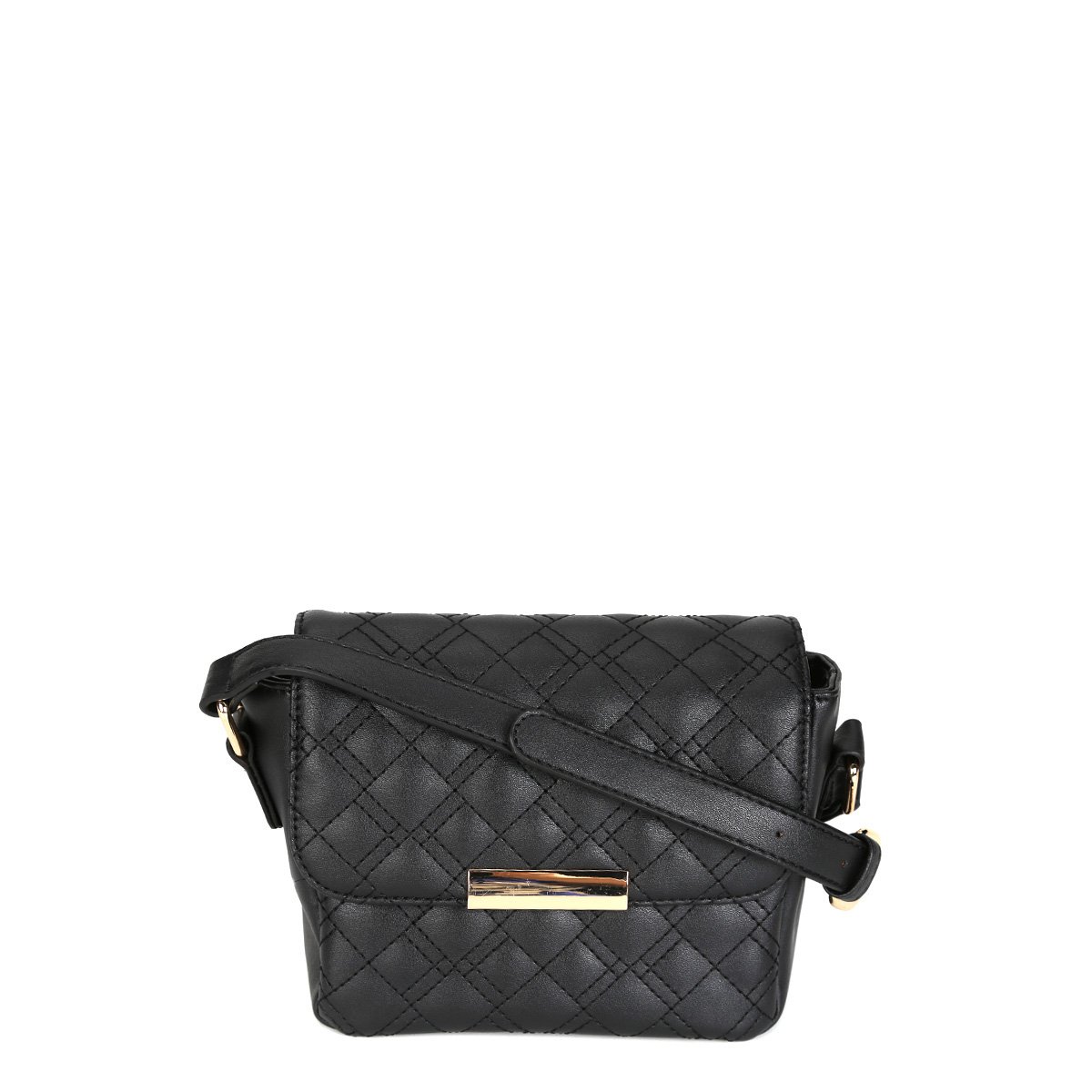 mini quilted crossbody bolsa