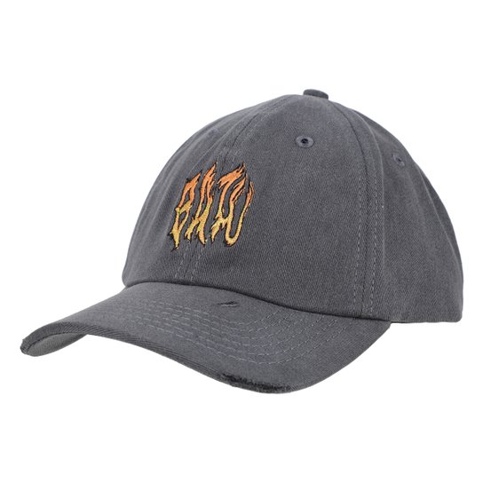 Boné Baw Clothing Aba Curva Dad Hat Fire Masculino