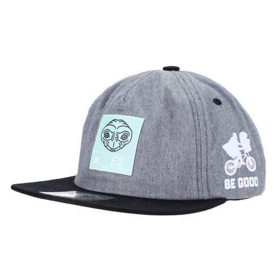 Boné Starter ET Be Good Aba Reta Strapback Estampado Masculino