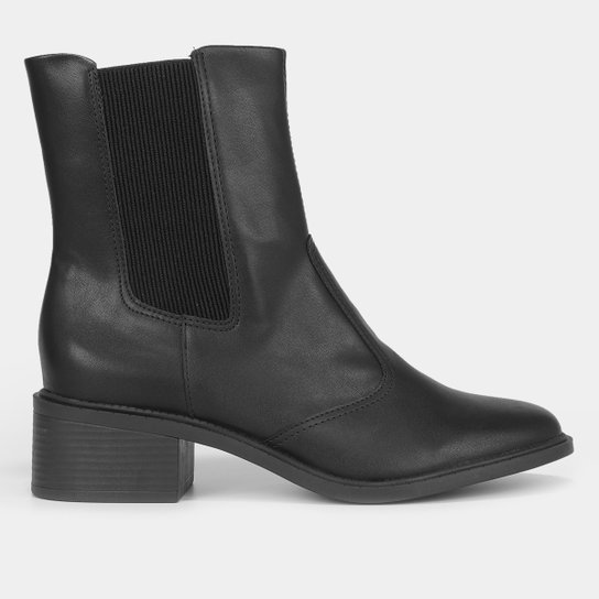 Bota Chelsea Shoestock Cano Baixo Feminina