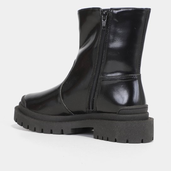 Bota Chelsea Shoestock Tratorada Cano Baixo Feminina