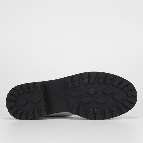 Bota Chelsea Shoestock Tratorada Cano Médio Feminina