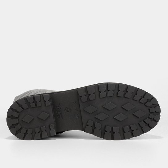 Bota Coturno Shoestock Tratorada Feminina