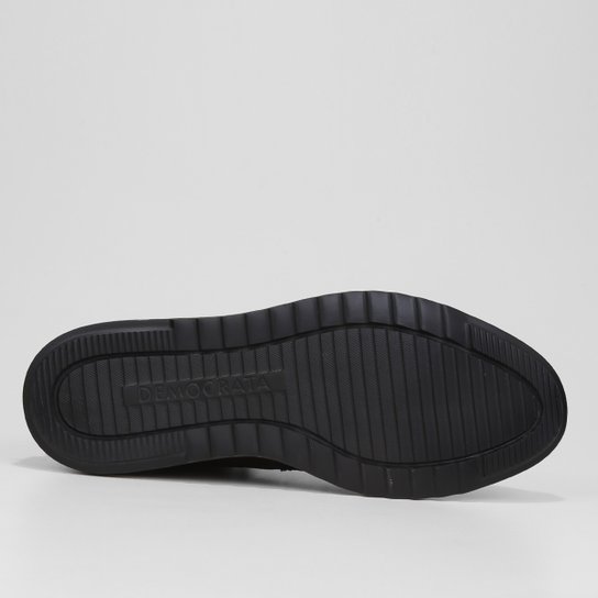 Bota Couro Democrata Garage Trattore Masculina