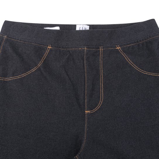 Calça GAP Malha Fake Jeans Feminina