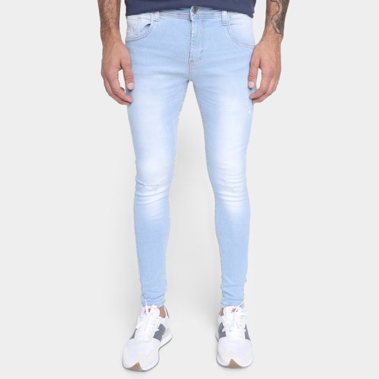 Calça Jeans Super Skinny Sawary Masculina