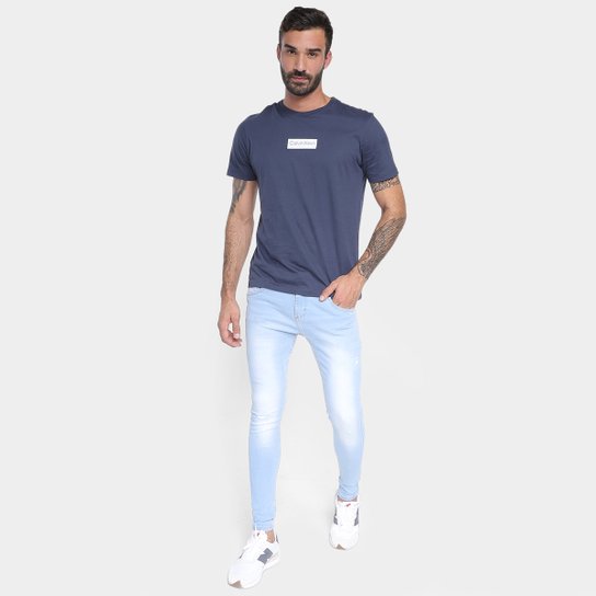 Calça Jeans Super Skinny Sawary Masculina