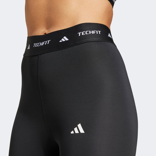 Calça Legging Adidas Techfit Capri Feminina
