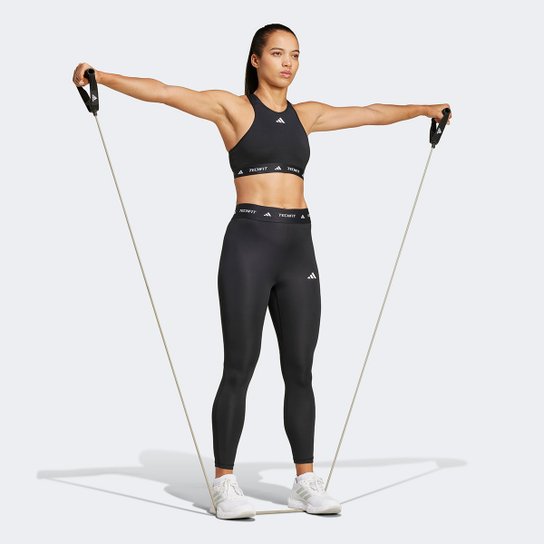 Calça Legging Adidas Techfit Capri Feminina