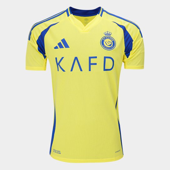 Camisa Al-Nassr 24/25 n° 7 Cristiano Ronaldo Torcedor Adidas Masculina