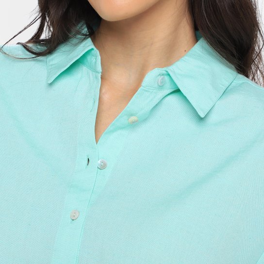 Camisa Hering Cropped Feminina