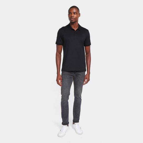 Camisa Polo Hering Slim Masculina