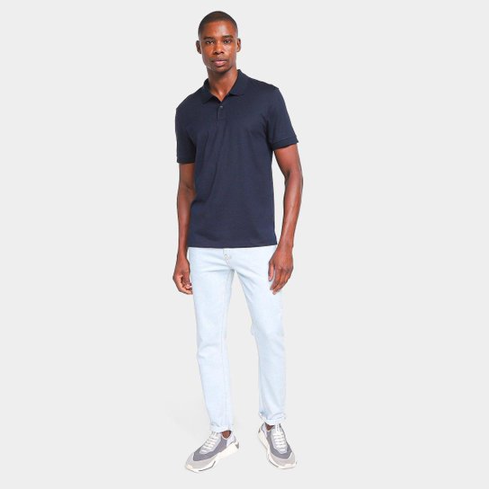 Camisa Polo Hering Slim Masculina