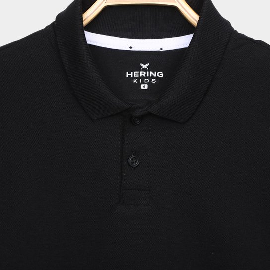 Camisa Polo Infantil Hering com Botões Menino