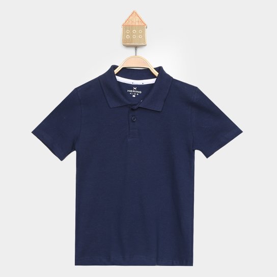 Camisa Polo Infantil Hering com Botões Menino