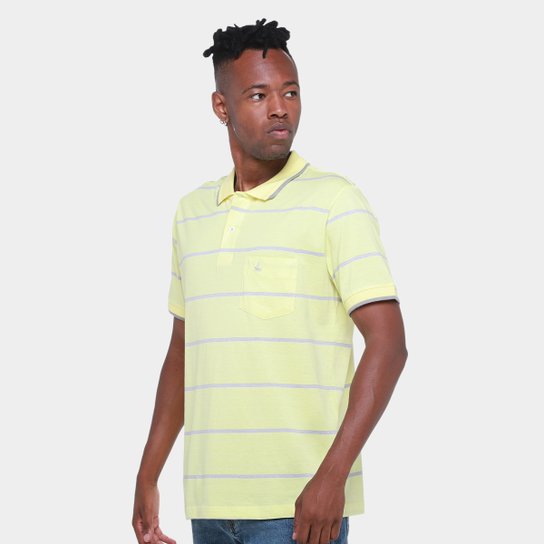 Camisa Polo Lucky Sailing Listrada Masculina