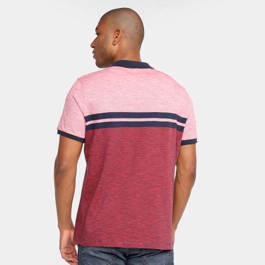 Camisa Polo Lucky Sailing Listrada Masculina