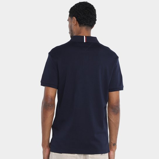 Camisa Polo Tommy Hilfiger Imd Interlock Masculina