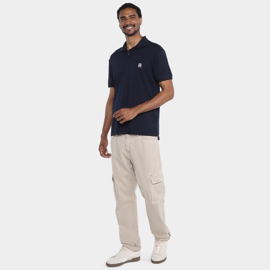 Camisa Polo Tommy Hilfiger Imd Interlock Masculina