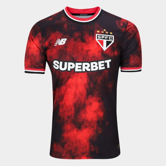 Camisa São Paulo 24/25 s/n° Jogador Comemorativa New Balance Masculina
