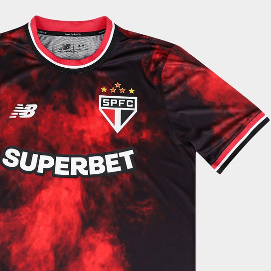 Camisa São Paulo 24/25 s/n° Jogador Comemorativa New Balance Masculina