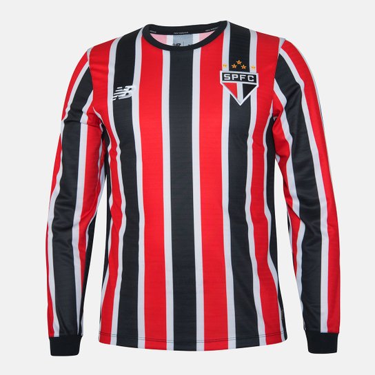Camisa São Paulo II 24/25 s/n° Torcedor New Balance Manga Longa Masculina