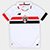 Camisa São Paulo Infantil I 24/25 s/n° Torcedor New Balance - Branco+Vermelho