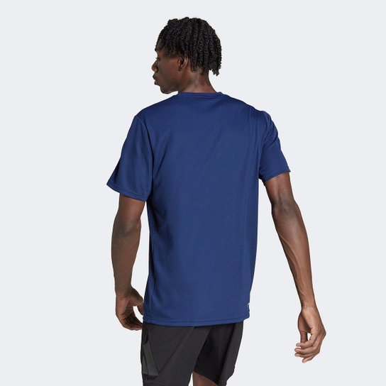 Camiseta Adidas Essentiasl 3 Listras Masculina