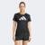 Camiseta Adidas Run It Feminina - Preto+Branco